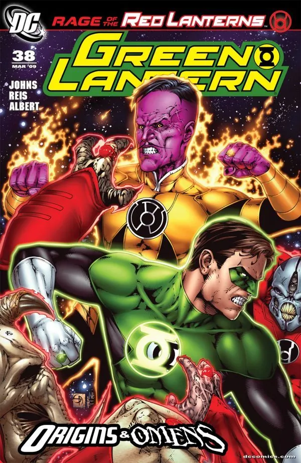 Cover of Green Lantern #38