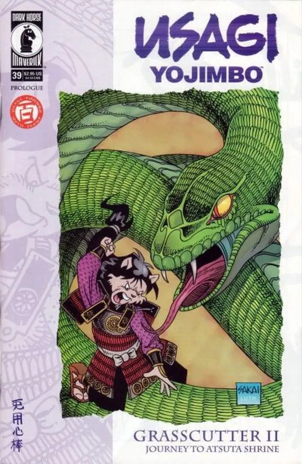Cover of Usagi Yojimbo #39