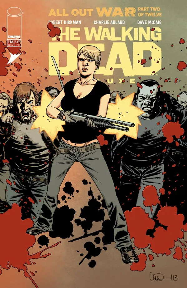 Cover of The Walking Dead Deluxe #116
