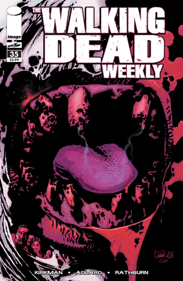 Cover of The Walking Dead Weekly #35