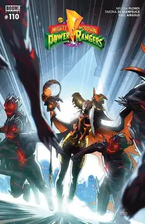 Cover of Mighty Morphin Power Rangers #110