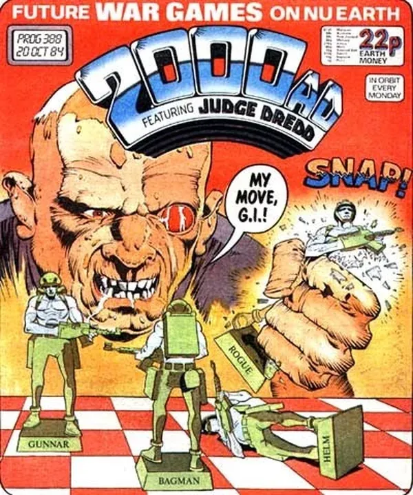 Cover of 2000 AD #388