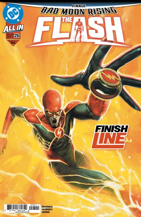 Cover of The Flash #25 (825)