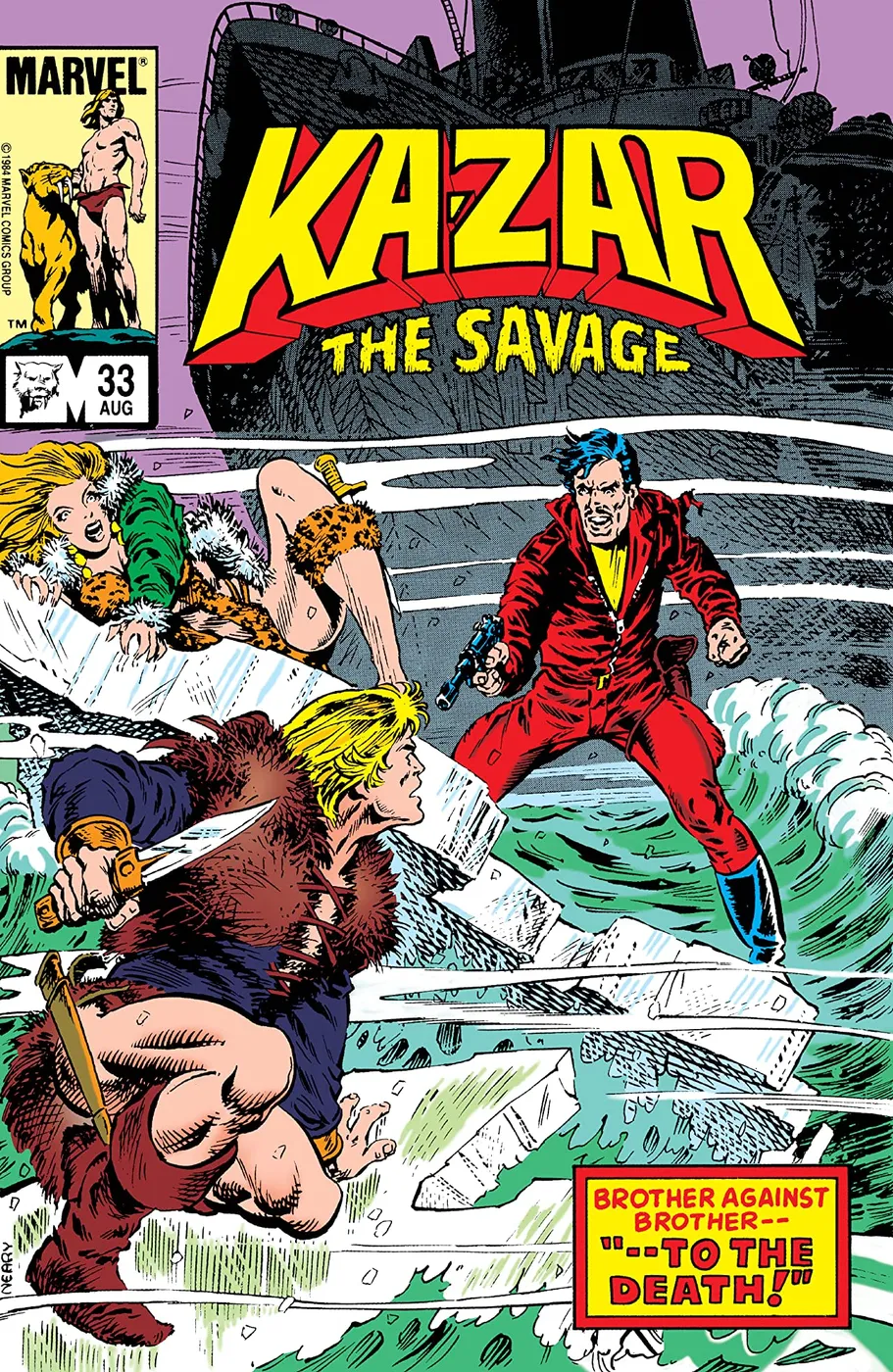 Cover of Ka-Zar the Savage #33
