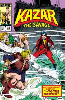 Cover of Ka-Zar the Savage #33