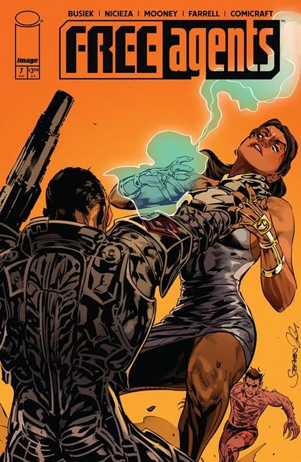 Cover of Free Agents #7