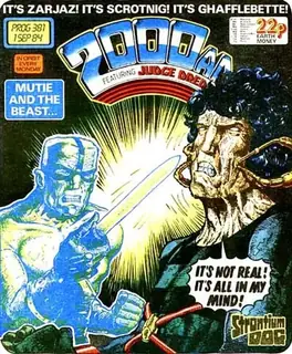 Cover of 2000 AD #381
