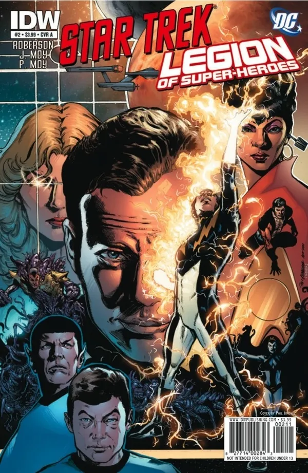Cover of Star Trek / Legion of Super-Heroes #2