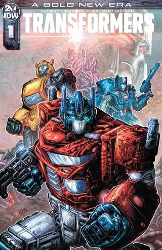 Cover of Transformers #1