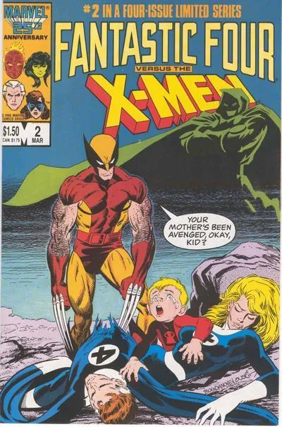 Cover of Fantastic Four vs. X-Men #2