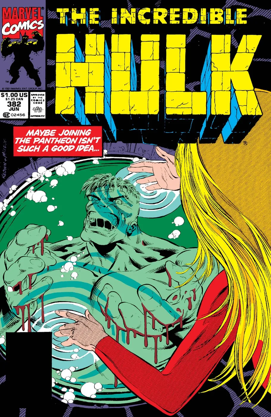 Cover of The Incredible Hulk #382