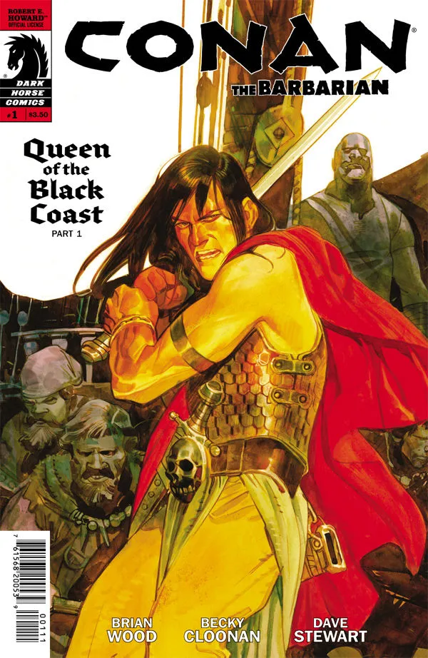 Cover of Conan the Barbarian #1