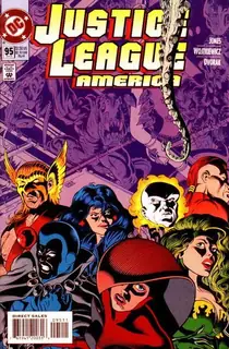 Cover of Justice League America #95
