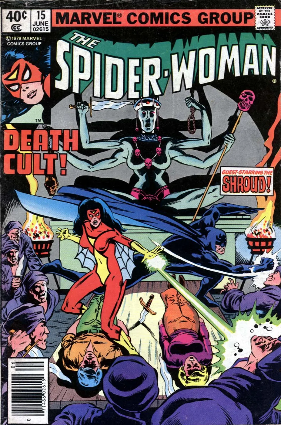 Cover of Spider-Woman #15