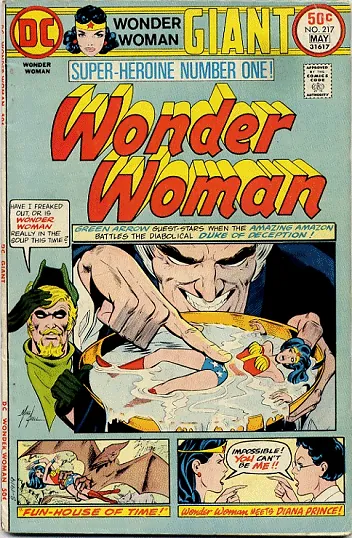Cover of Wonder Woman #217
