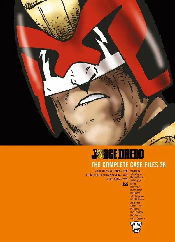 Cover of Judge Dredd: The Complete Case Files #36