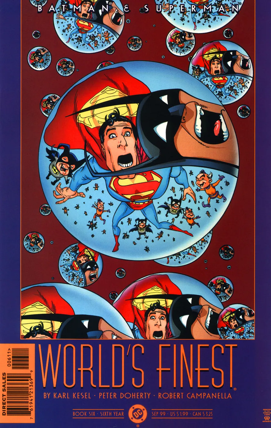 Cover of Batman and Superman: World's Finest #6