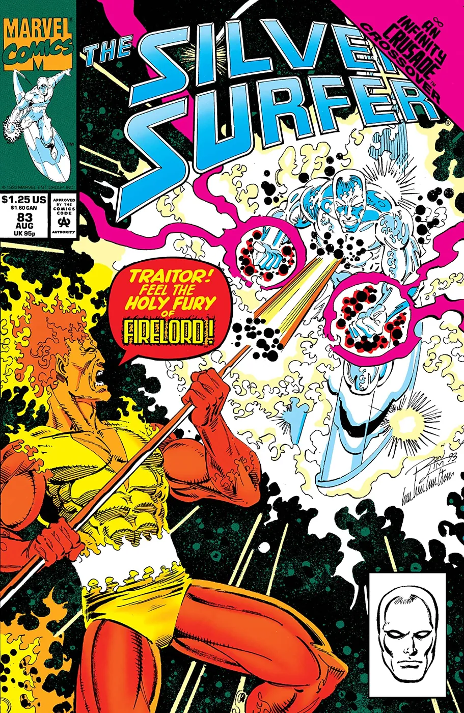 Cover of Silver Surfer #83