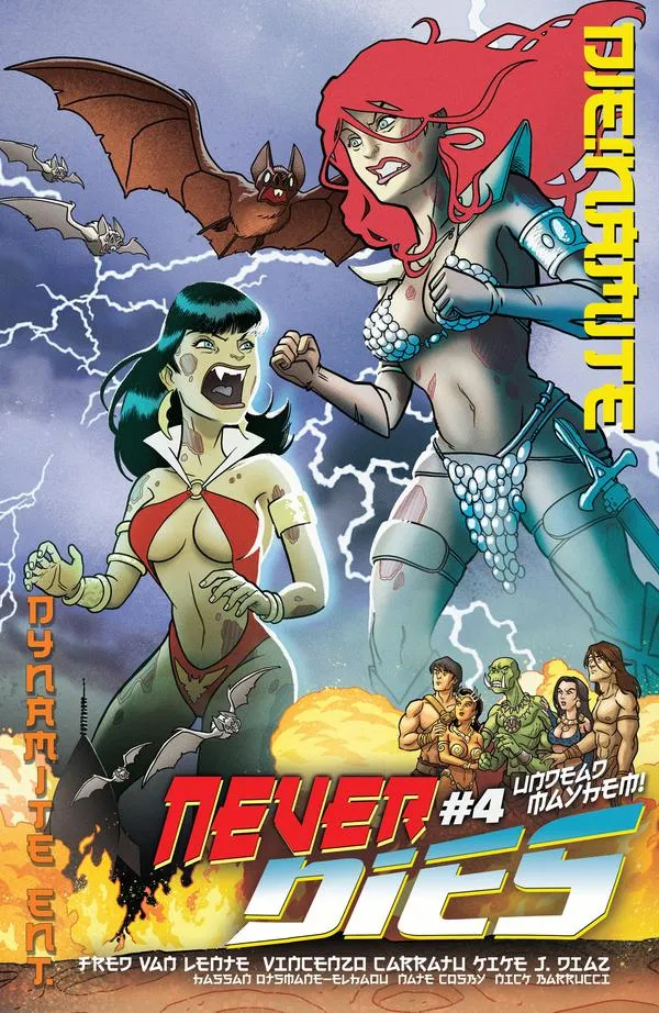 Cover of Die!namite Never Dies! #4