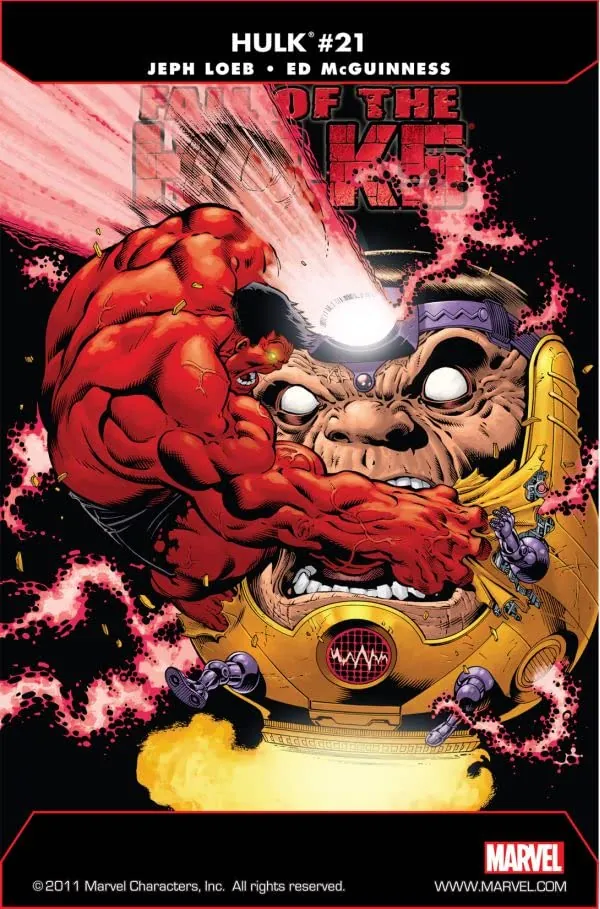 Cover of Hulk #21