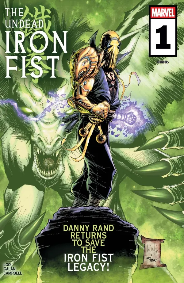 Cover of The Undead Iron Fist #1