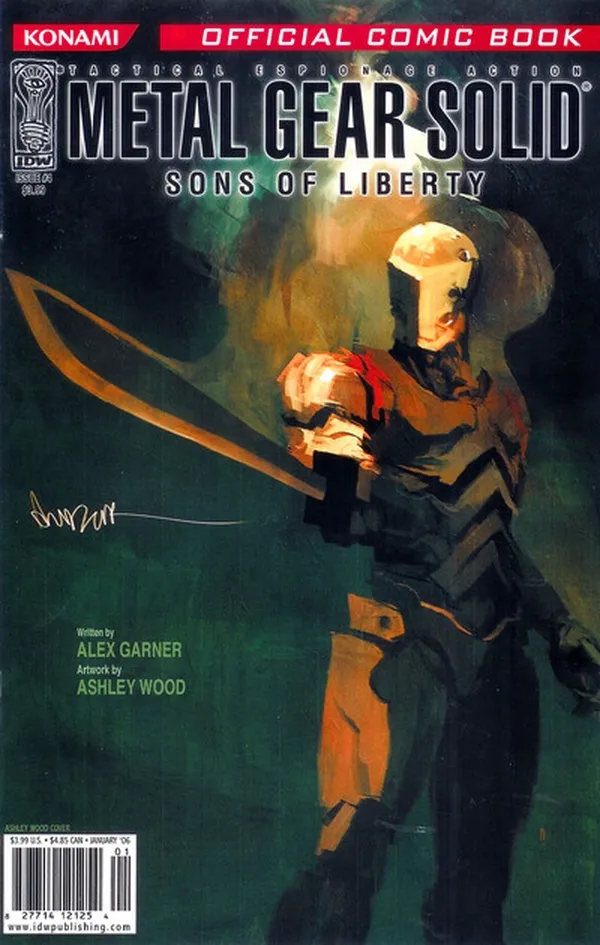 Cover of Metal Gear Solid: Sons of Liberty #4