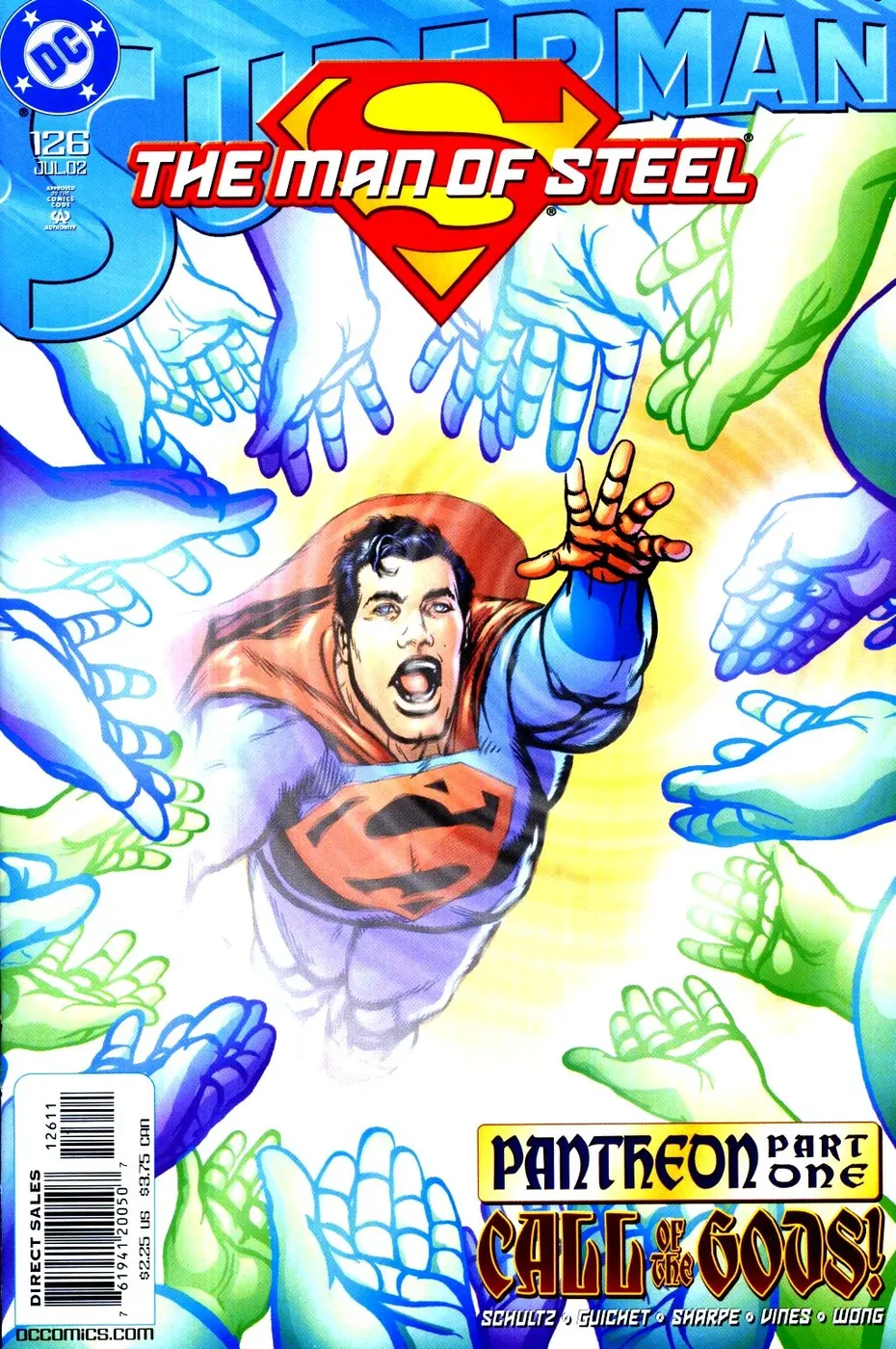 Cover of Superman: The Man of Steel #126