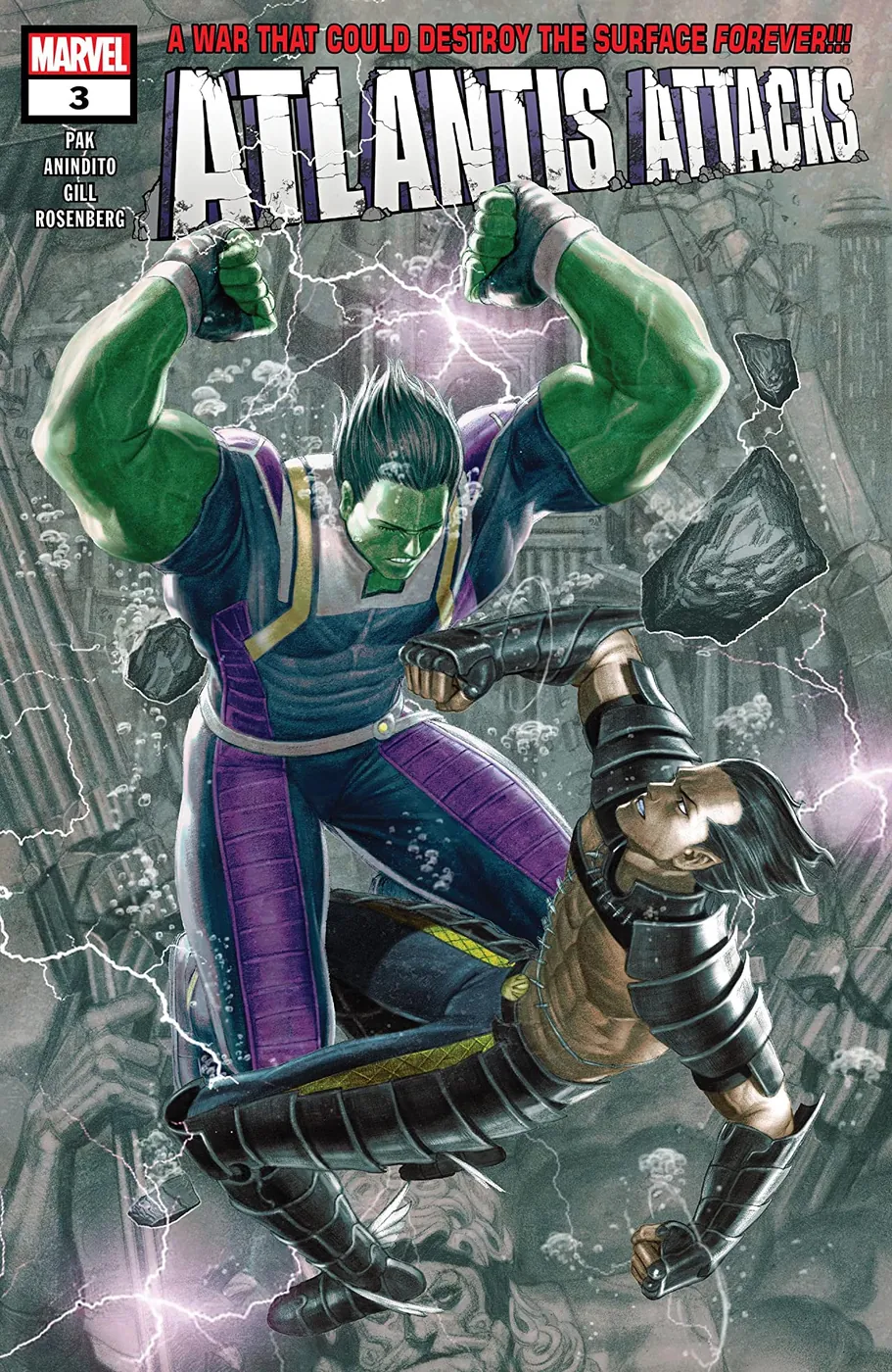 Cover of Atlantis Attacks #3