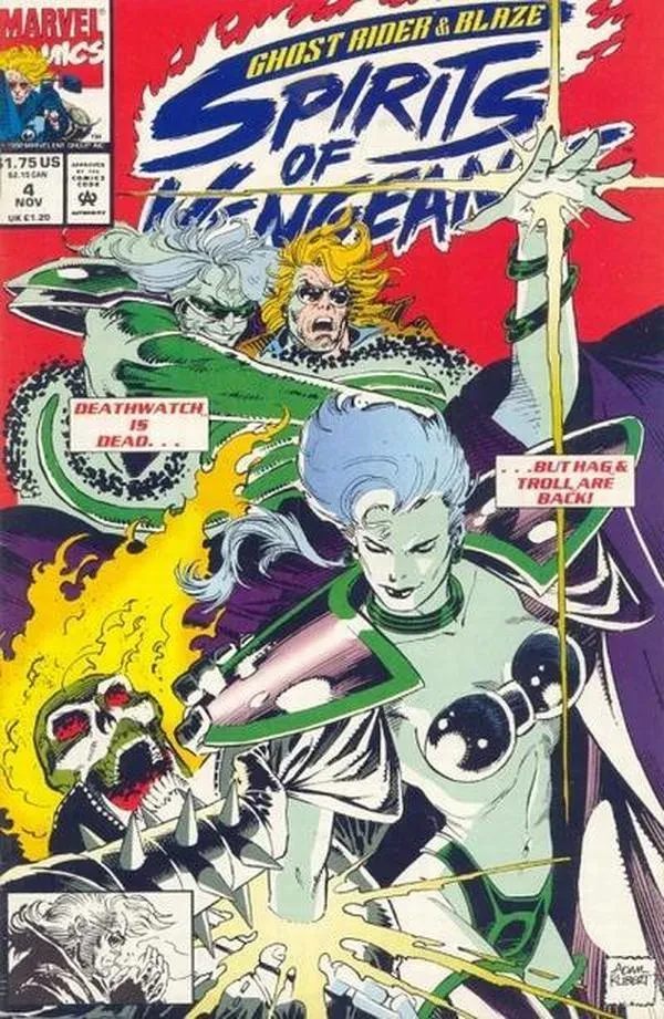 Cover of Ghost Rider / Blaze: Spirits of Vengeance #4