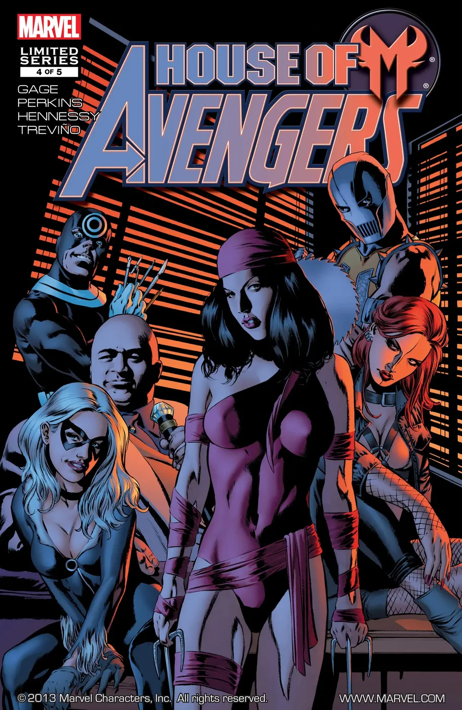 Cover of House of M: Avengers #4
