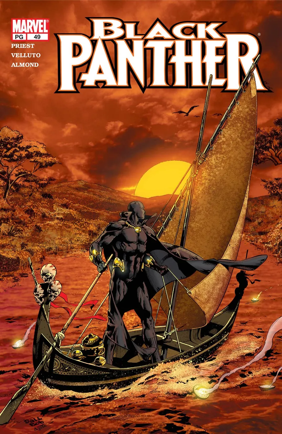 Cover of Black Panther #49