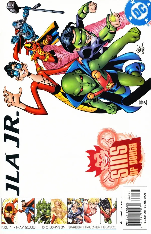 Cover of Sins of Youth: JLA, Jr. #1