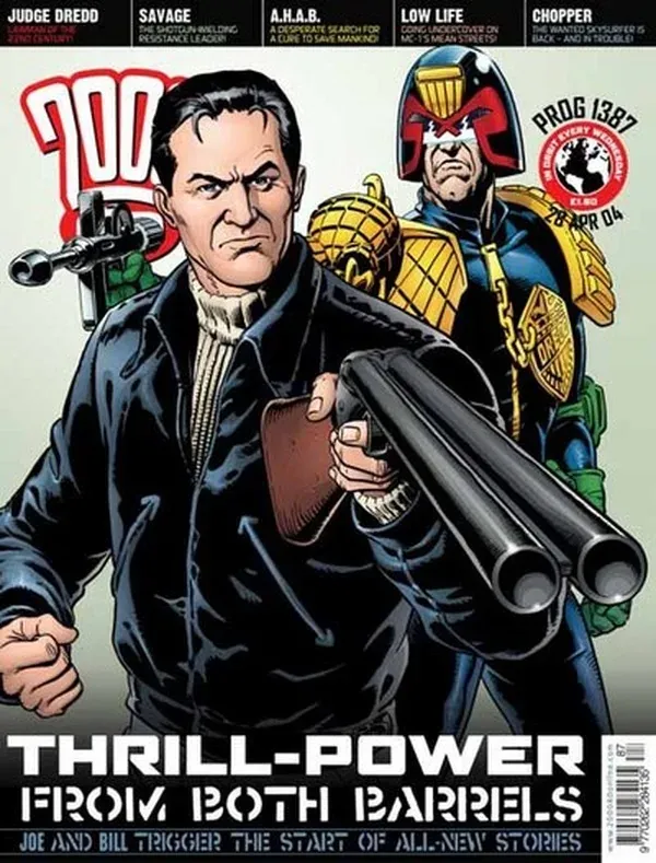 Cover of 2000 AD #1387