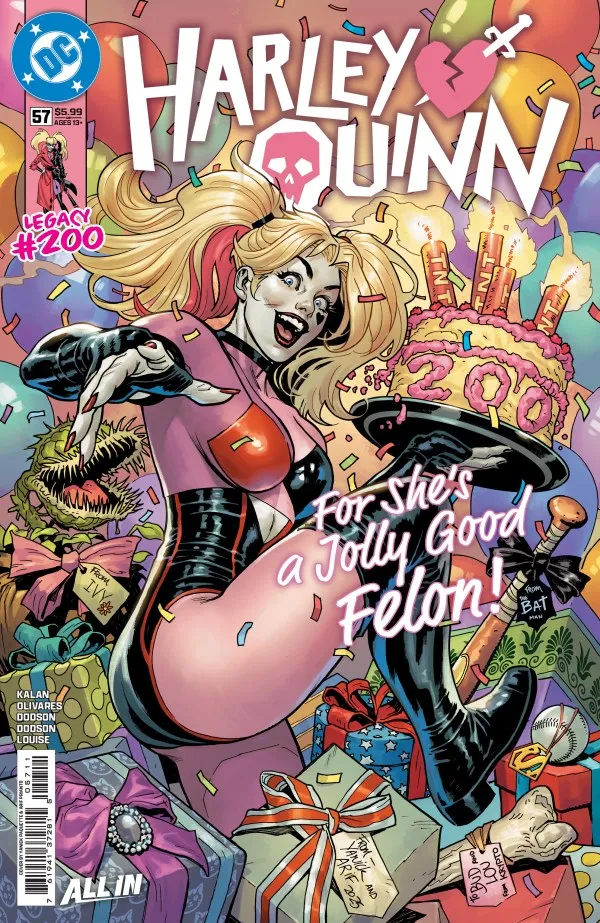 Cover of Harley Quinn #57 (200)