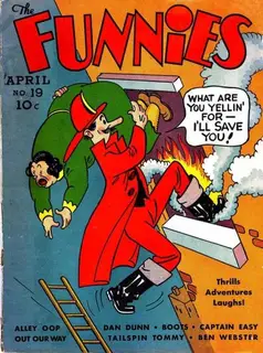 Cover of The Funnies #19