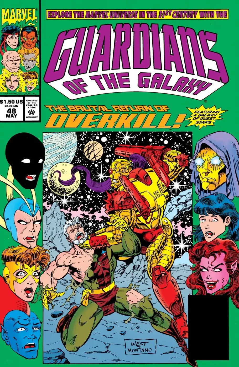 Cover of Guardians of the Galaxy #48