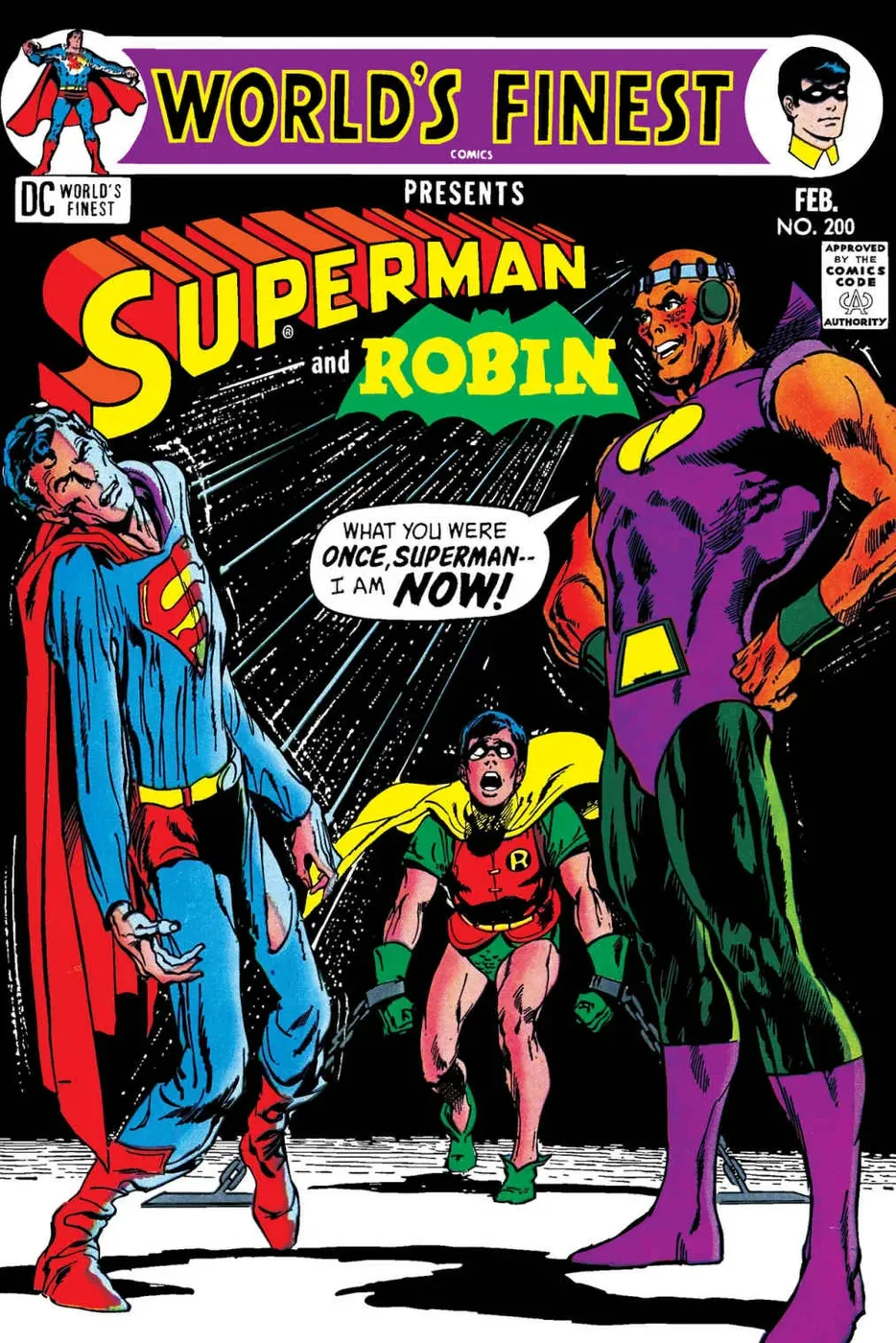 Cover of World's Finest Comics #200