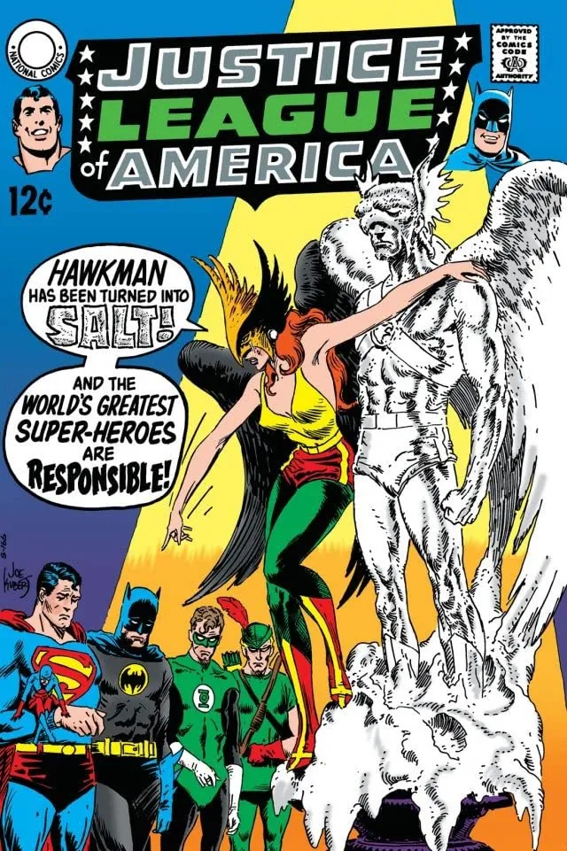 Cover of Justice League of America #72