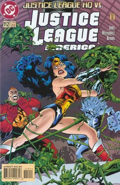 Cover of Justice League America #112