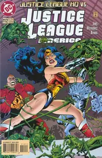 Cover of Justice League America #112