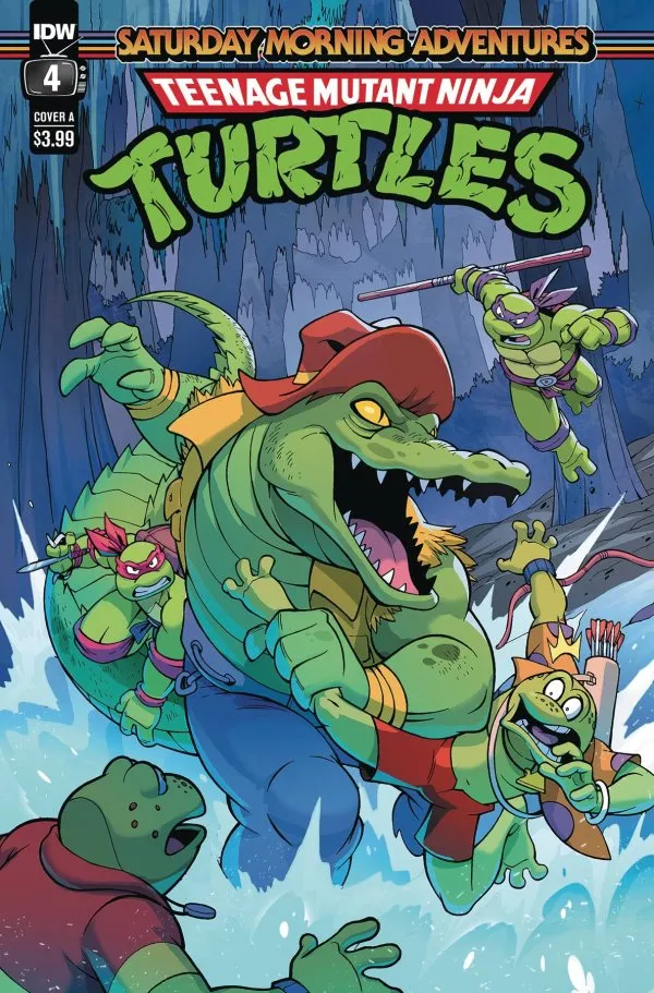 Cover of Teenage Mutant Ninja Turtles: Saturday Morning Adventures #4