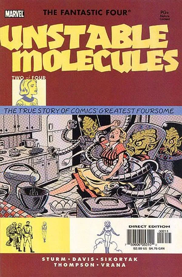Cover of Startling Stories: Fantastic Four - Unstable Molecules #2