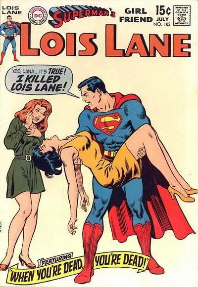 Cover of Superman's Girl Friend, Lois Lane #102
