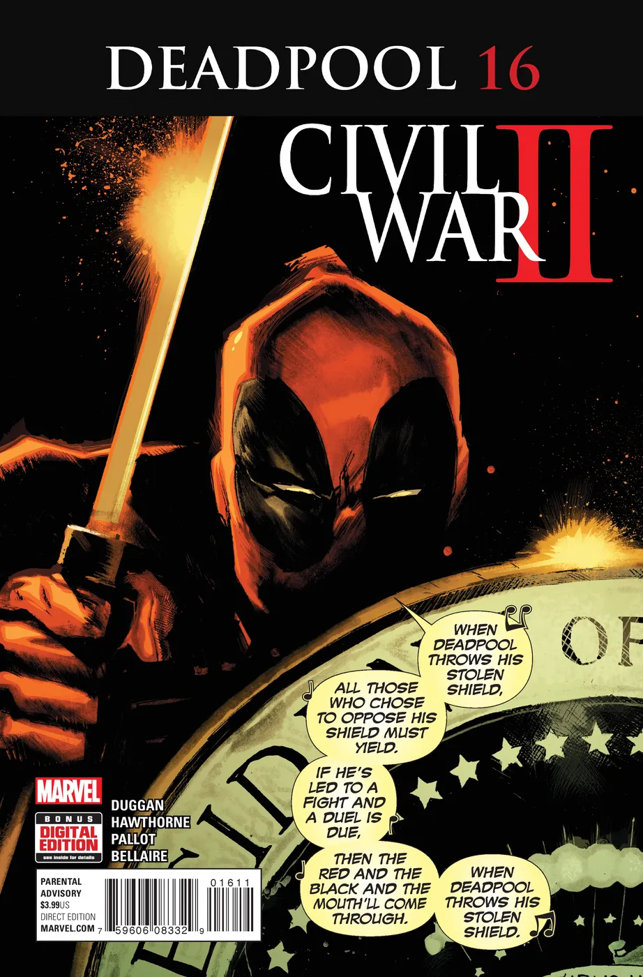 Cover of Deadpool #16