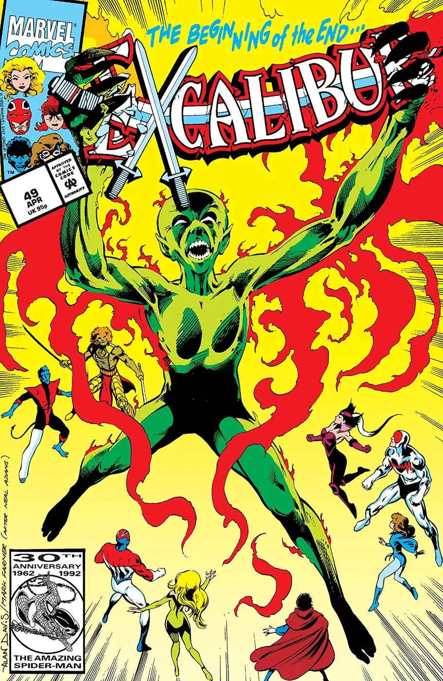 Cover of Excalibur #49