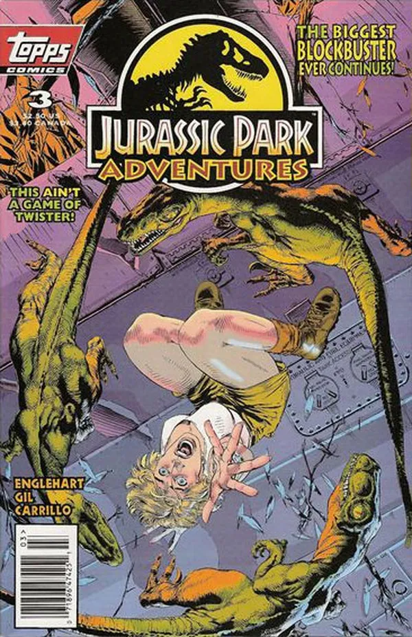 Cover of Jurassic Park Adventures #3