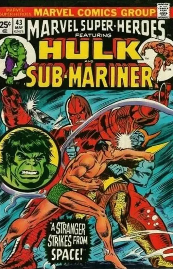 Cover of Marvel Super-Heroes #43