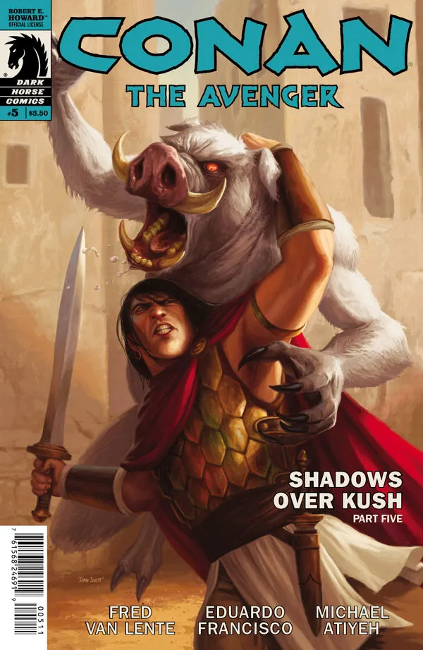 Cover of Conan the Avenger #5