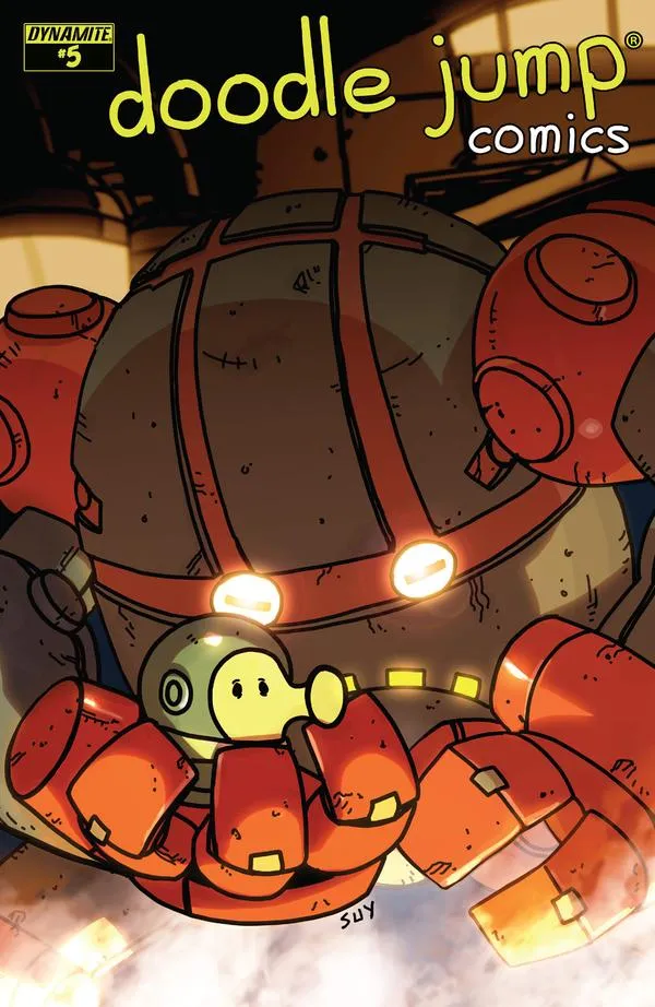 Cover of Doodle Jump Comics #5