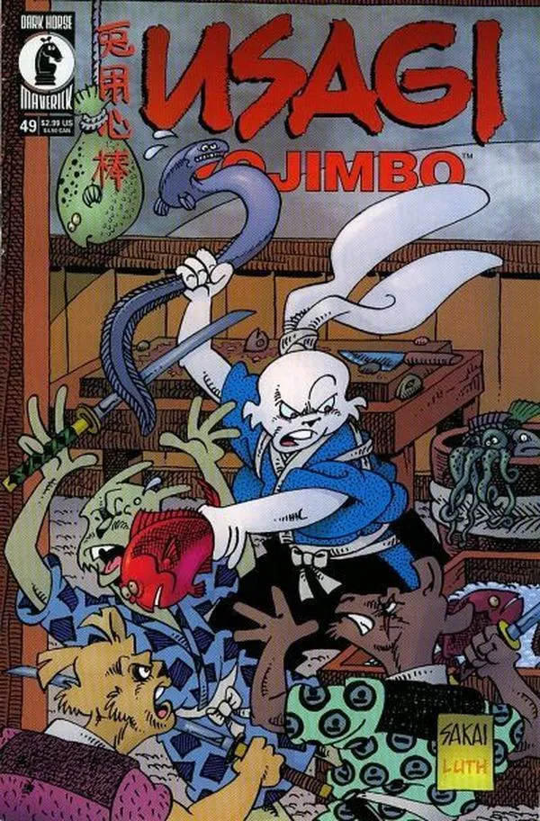 Cover of Usagi Yojimbo #49